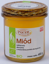 Miel de nectar d'acacia BIO 400 g - PASIEKA PUCER